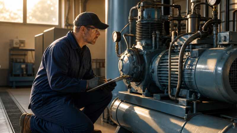 How to Create a Practical Maintenance Plan for Industrial Air Compressors, Blowers, and Vacuum Systems