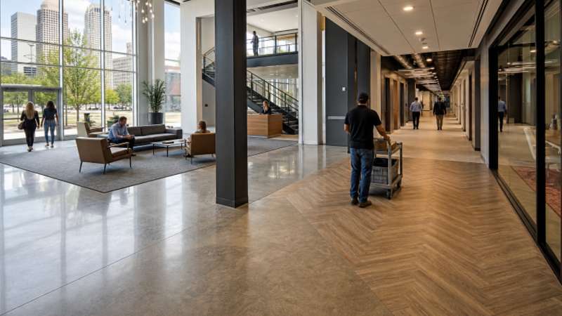 Commercial Flooring: Safety, Durability, and Less Downtime in Tulsa, Oklahoma